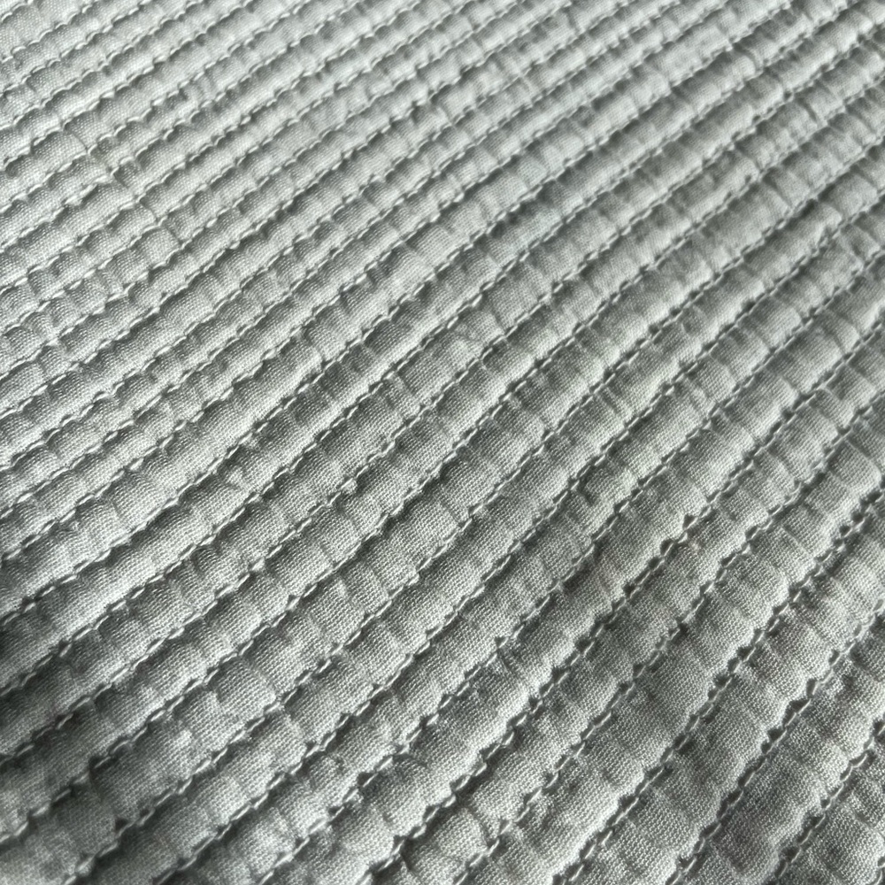 West Elm x Pottery Barn Organic Cotton Matelasse white changing pad cover